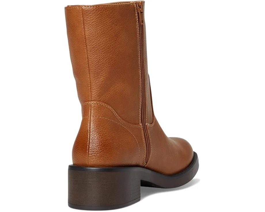 Сапоги Brendah до икры из искусственной кожи с квадратным носком от MIA