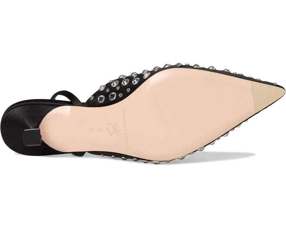 Босоножки Rio Smocked Kitten Heel на низком каблуке с острым носком Loeffler Randall