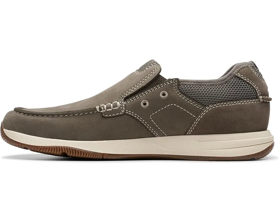Clarks Sailview Step ботинки из нубука с противоскользящей подошвой