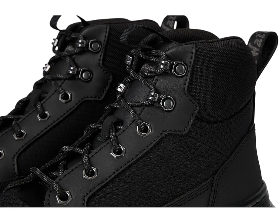 Кроссовки Dr. Martens Rakim Mk.02 высокие с верхом из премиальной кожи и переработанного холста