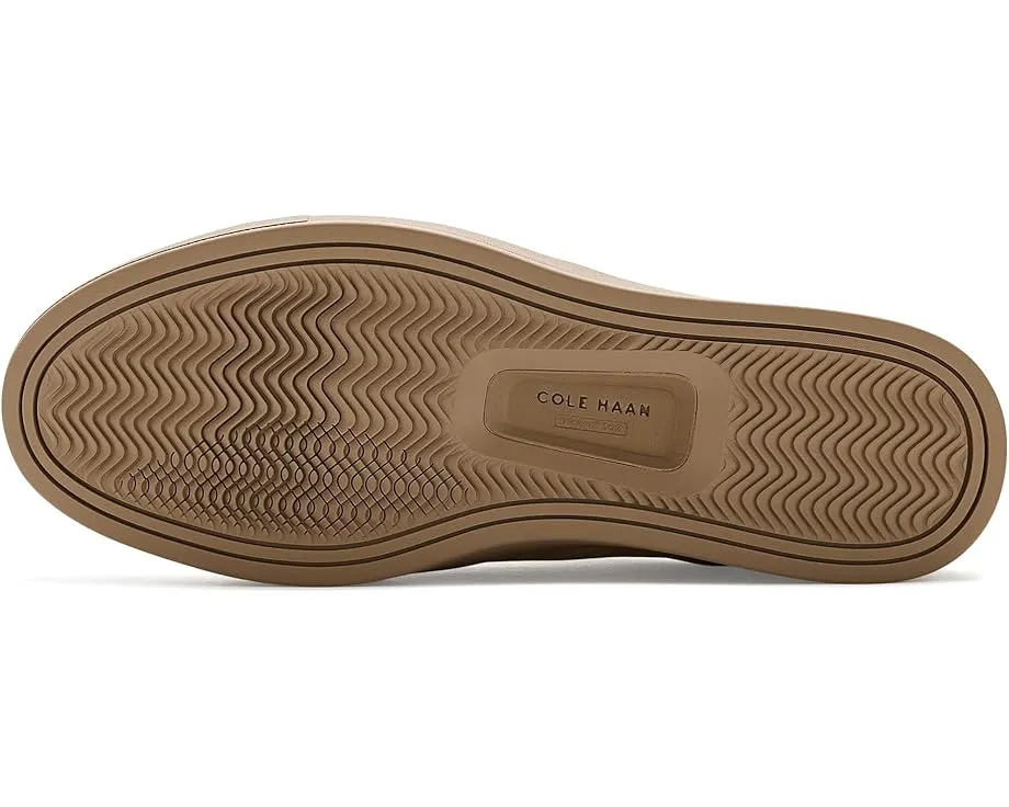 Cole Haan Grandpro Luxe Slip On слипоны из кожи с круглым носком