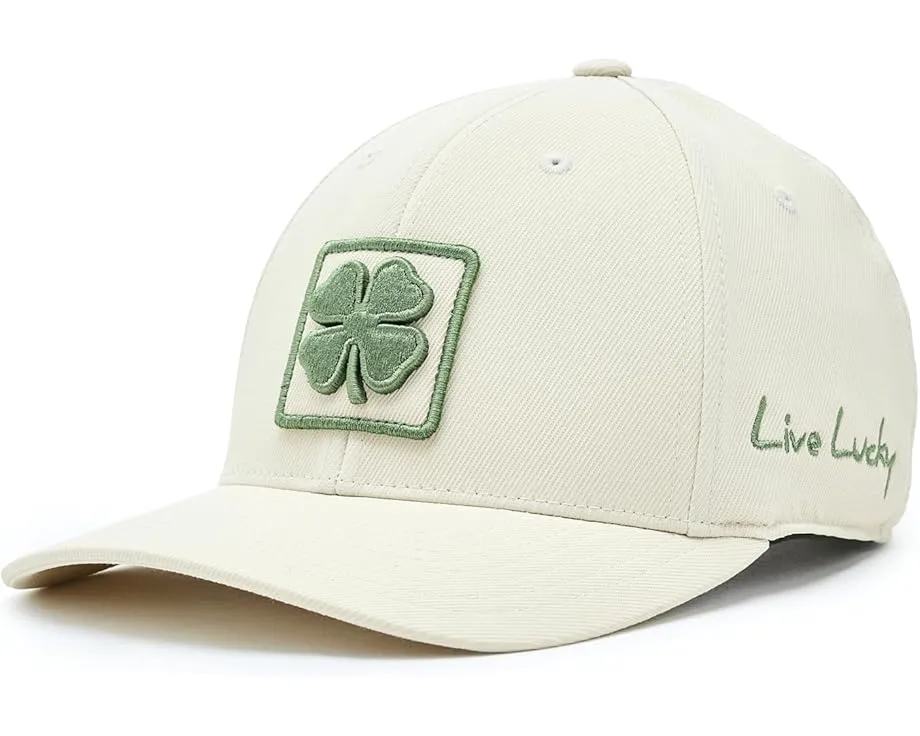 Кепка Black Clover Boxed In Luck 8 с регулируемой застежкой и вышитым клевером