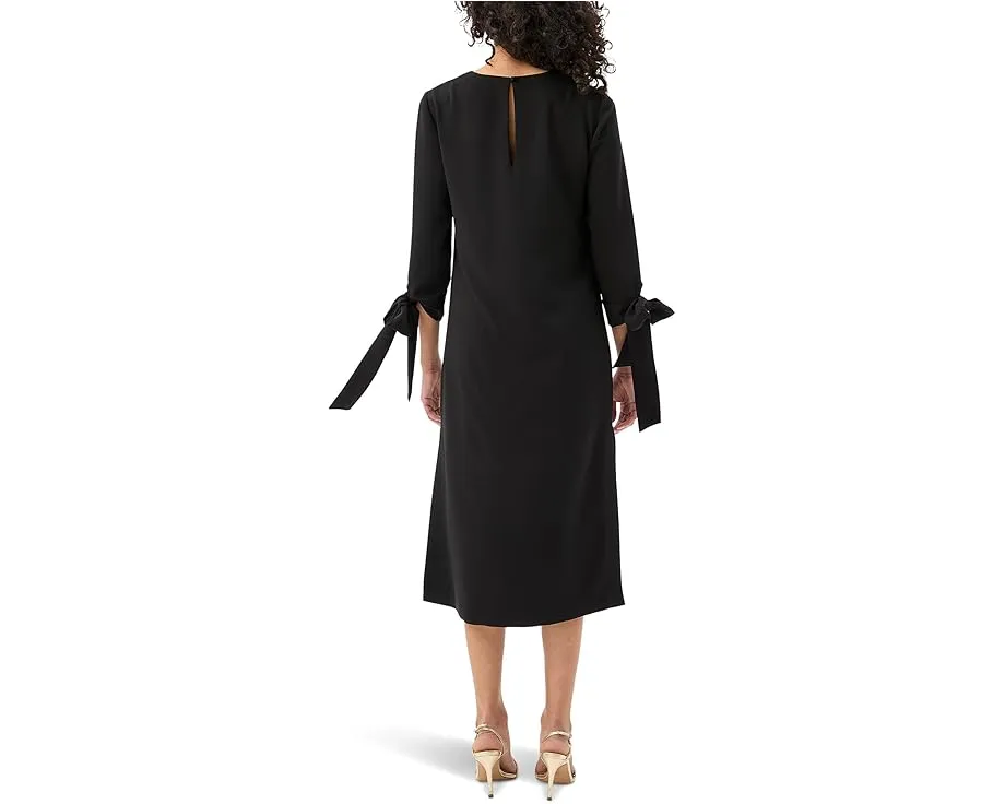 Trina Turk Платье Drama с разрезом и рукавом три четверти