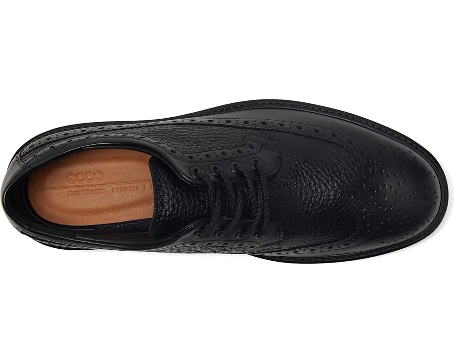 Оксфорды ECCO Oslo Wing Tip в стиле броги с резиновой подошвой