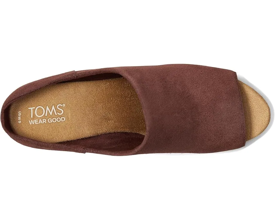 Босоножки TOMS Florence с открытым носком и устойчивым каблуком