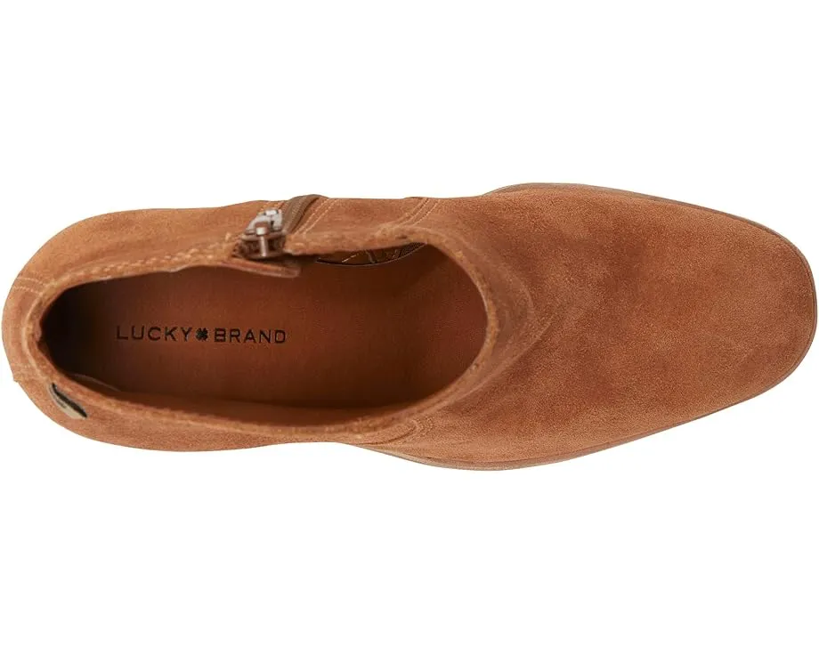 Ботильоны Lucky Brand Pellyon из замши с квадратным каблуком