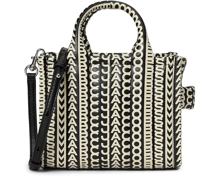 Сумка кроссбоди Marc Jacobs The Monogram Leather Crossbody Tote Bag с монограммой