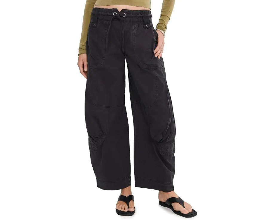 Штаны Free People Onset Parachute со свободным силуэтом