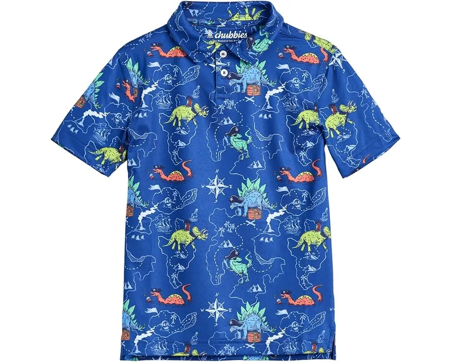 The Rex Marks The Spot Performance Polo (Big Kid)
