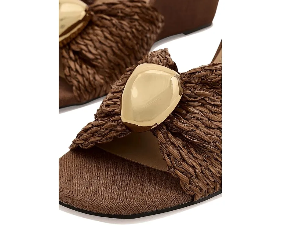 Босоножки Nine West Nessla с танкеткой и плетеным верхом