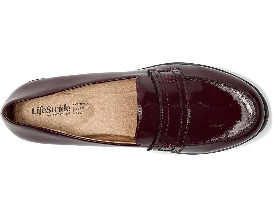 Лоферы LifeStride London на мокасиновой подошве с округлым носком