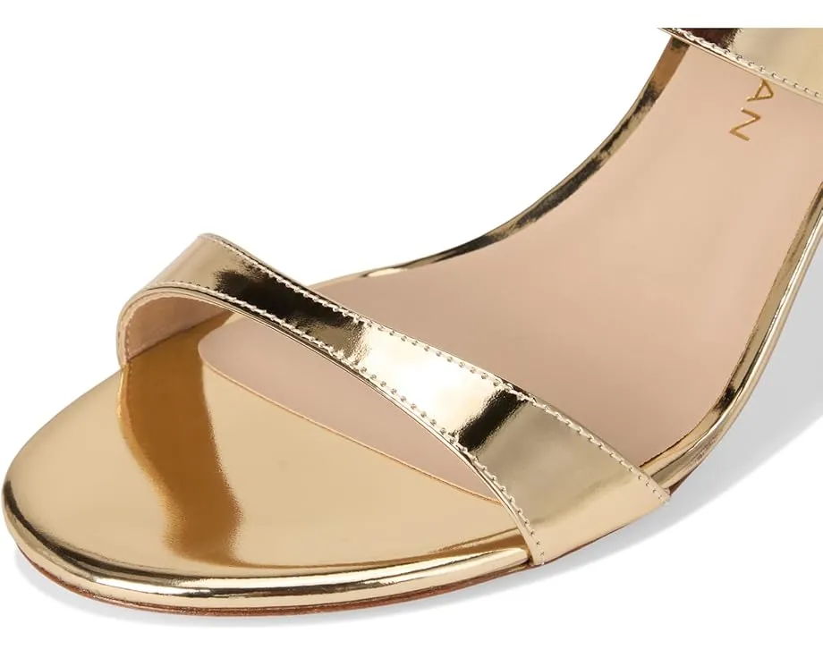 Сандалии Stuart Weitzman Nudist Slide 85 на тонком высоком каблуке