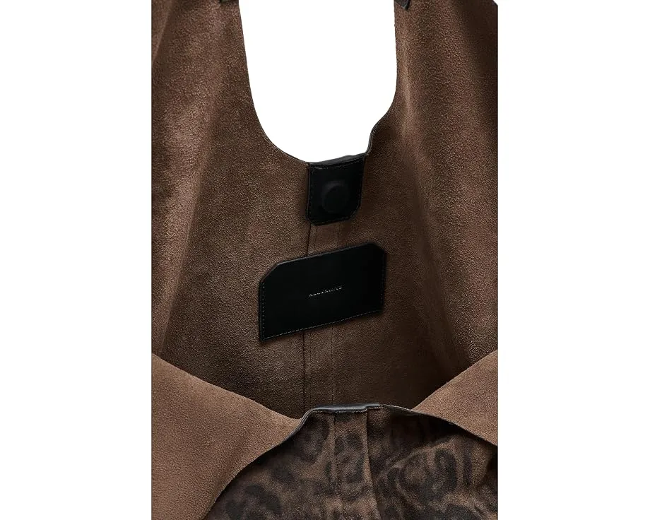 Сумка Ara Leppo East/West Tote AllSaints с леопардовым принтом