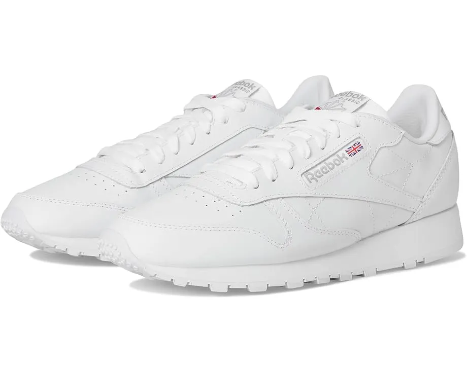 Кроссовки Reebok Lifestyle Classic Leather с мягкой кожей и подошвой EVA