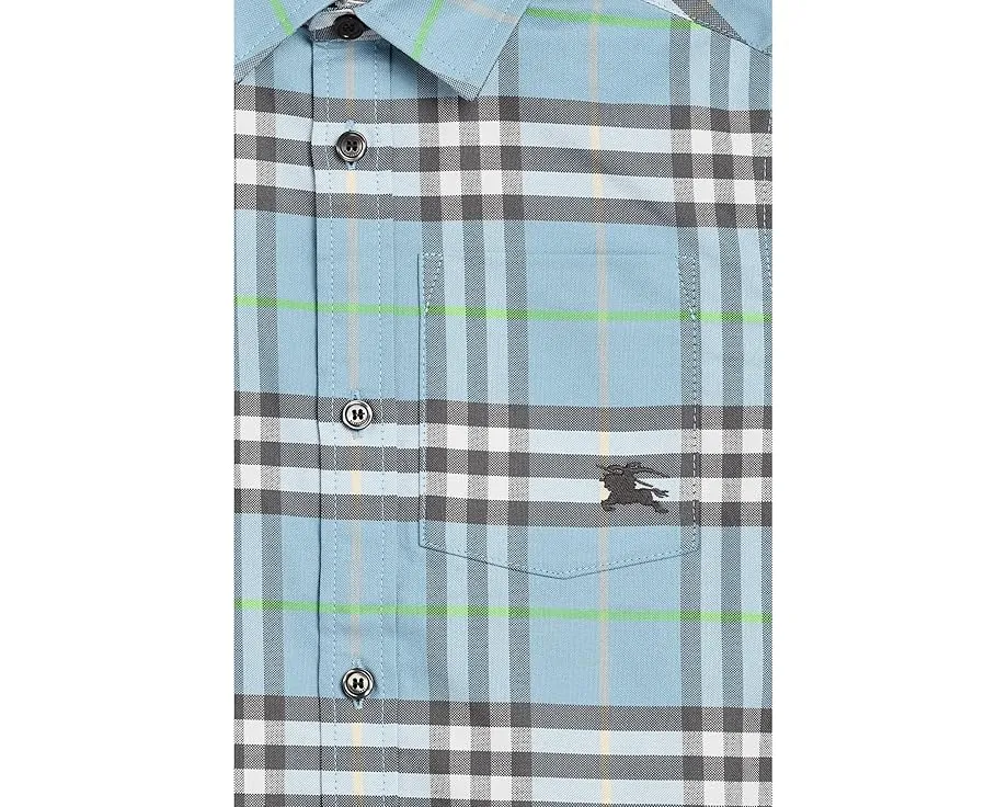 Детская рубашка Billy Check Burberry Kids