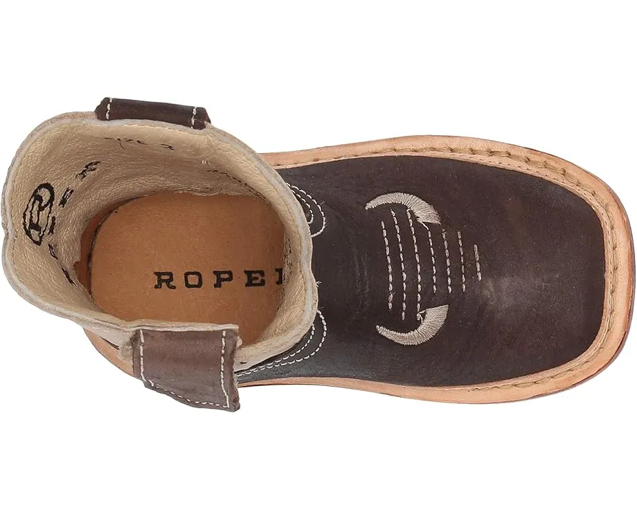 Детские ковбойские сапоги Roper Kids Cowbaby Buffalo с вышивкой бизона