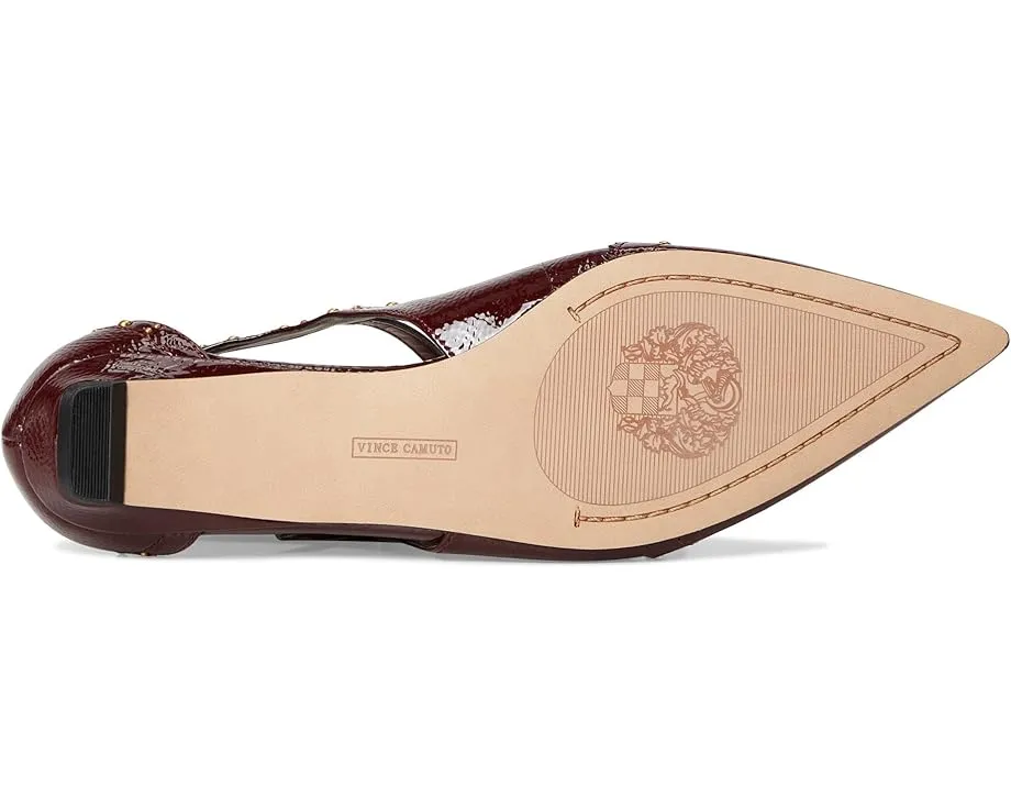 Vince Camuto Мюли Valkie на низком каблуке с Т-образным ремешком и декоративными шипами