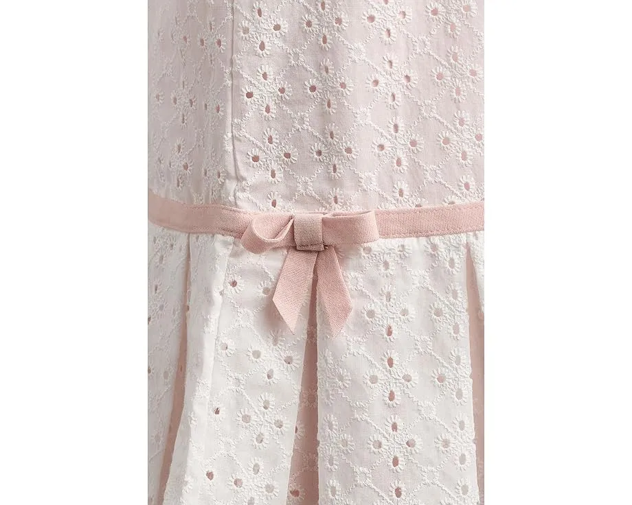 Платье Eve Dress от Appaman Kids с круглым вырезом и короткими рукавами