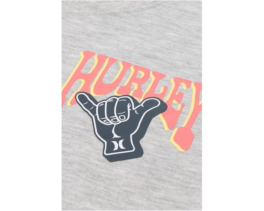 Футболка Hurley Kids You Pelican с коротким рукавом и морским принтом