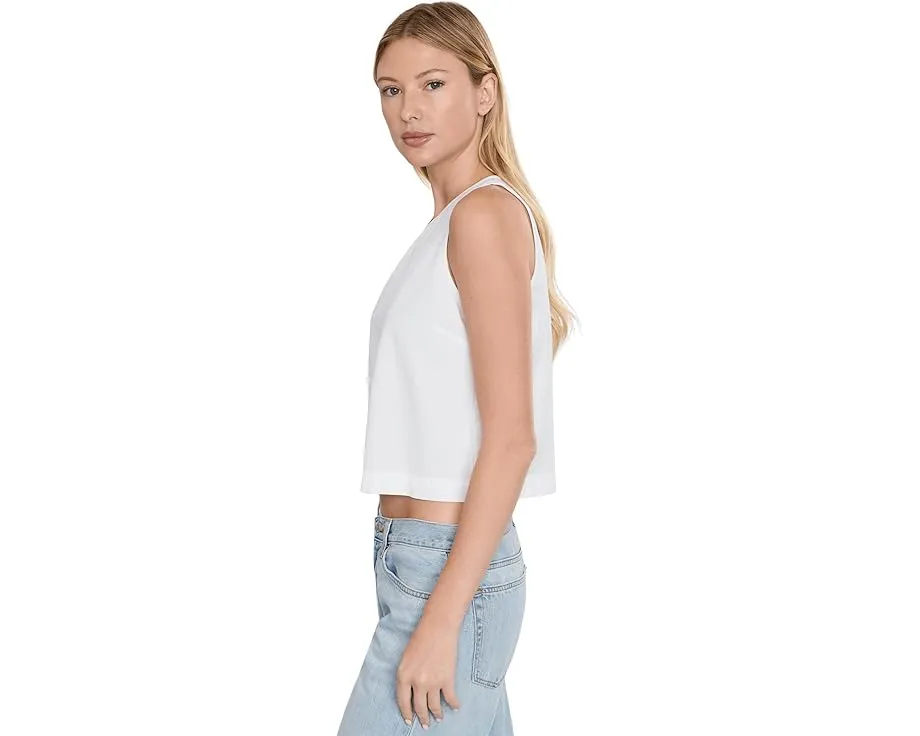 Топ Cotton Linen Stevie NIC+ZOE из хлопка и льна