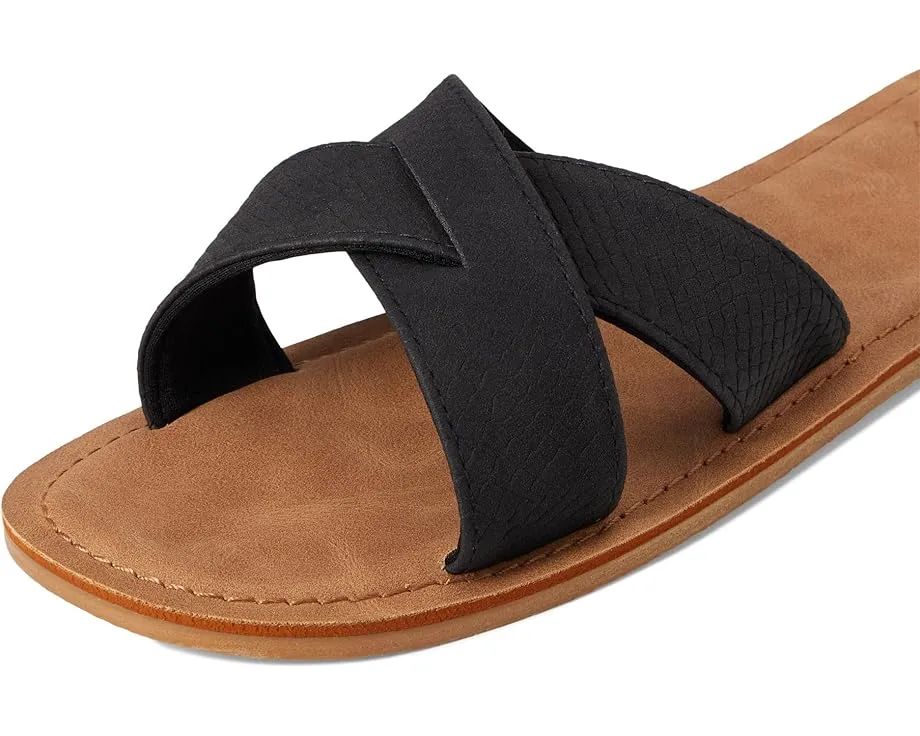 Сандалии Roxy Andreya с перекрещивающимися ремешками и резиновой стелькой