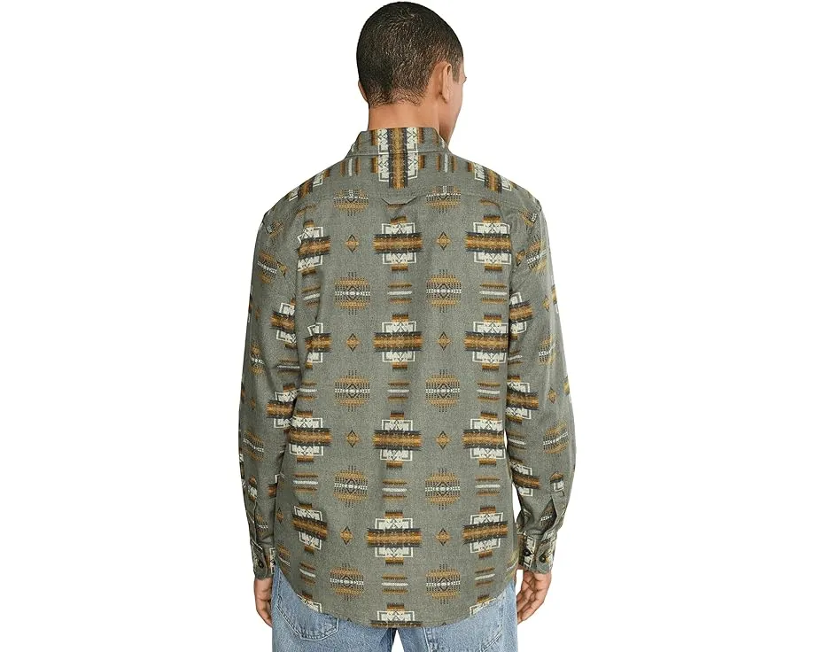 Рубашка Pendleton Tanner Twill с длинным рукавом и накладными карманами
