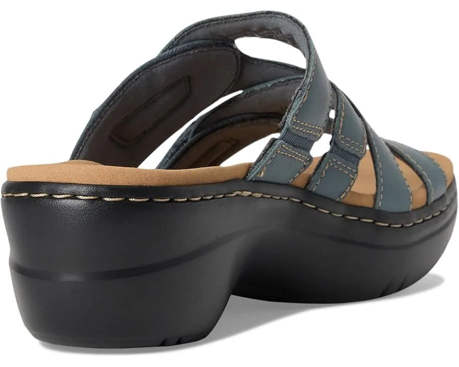 Сандалии Clarks Merliah 2 Cove на клиновидной подошве с застежками на липучках