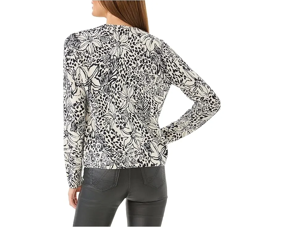 Кардиган Fairley с высокой горловиной и принтом от Lilly Pulitzer