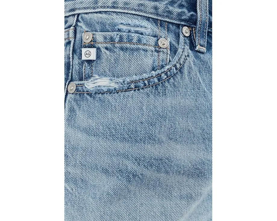 Джинсы AG Jeans Billie Relaxed Straight свободного прямого кроя из хлопка