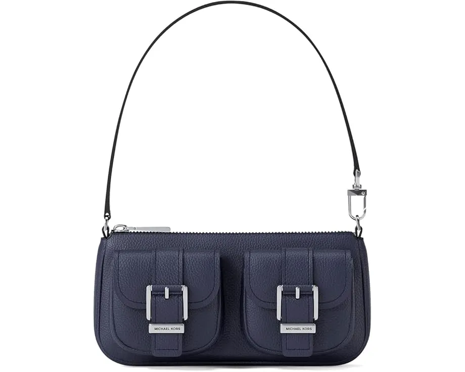 Сумка-конверт MICHAEL Michael Kors Zoe Small Convertible Pouchette из кожи