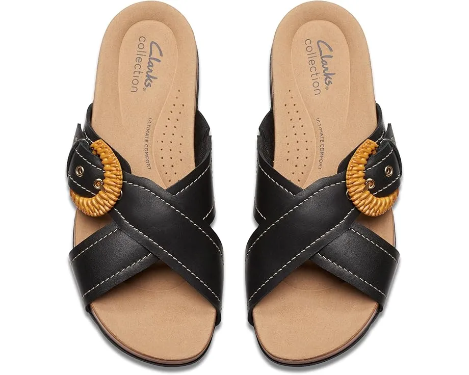 Сандалии Clarks Reileigh Bay с кожаным верхом и застежкой на пряжке