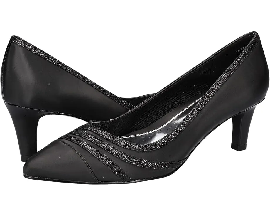 Туфли Nobel на каблуке с искусственной кожей и пенным слоем