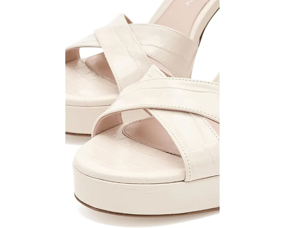 Сандалии Stuart Weitzman Dayna Platform на платформе и квадратном каблуке