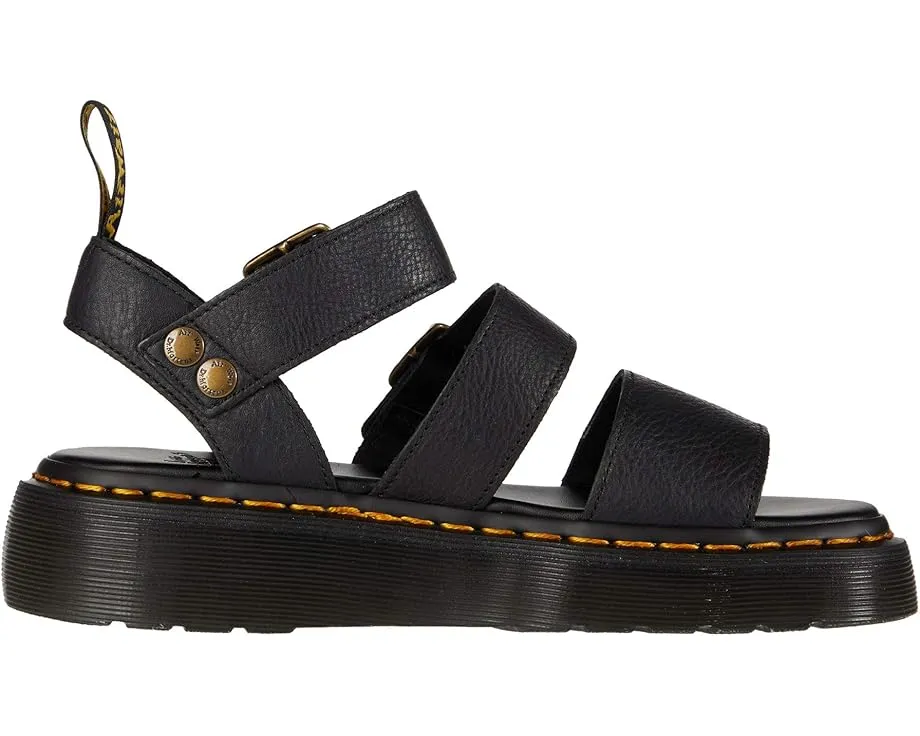 Сандалии-гладиаторы Dr. Martens Gryphon на платформе с кожаным верхом