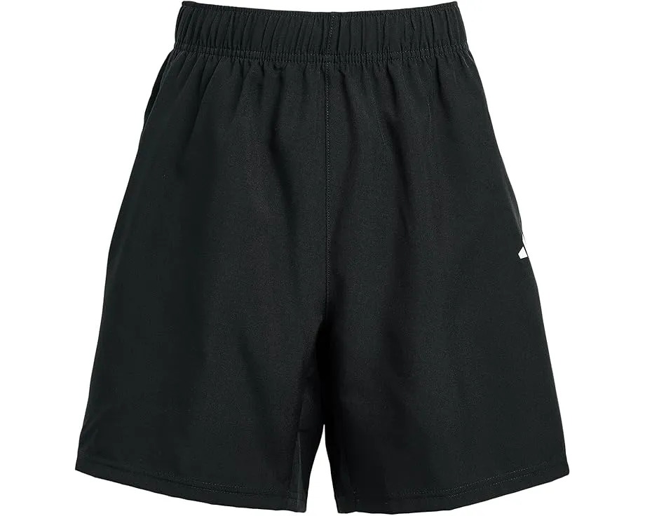 Шорты adidas Kids Woven Essentials Small Logo с технологией AEROREADY и эластичным поясом