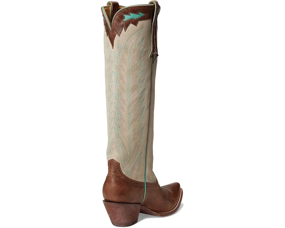 Кожаные сапоги Old Gringo Yuctan с квадратным носком и блочным каблуком