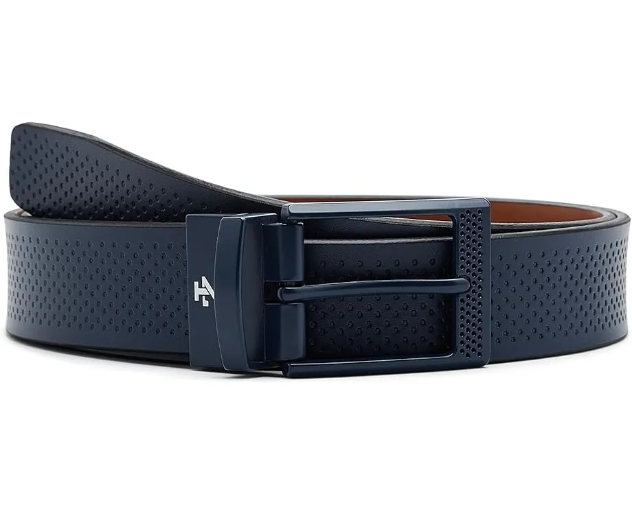 IZOD Ремень из кожи реверсивный с перфорацией и гладкой стороной