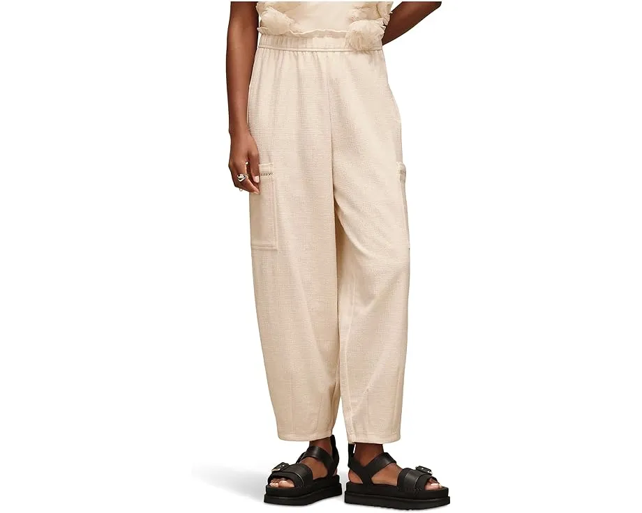 Брюки Arisbeth Barrel Pant свободного кроя с накладными карманами и текстурированной вязкой