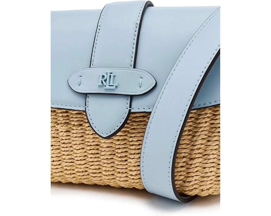 Сумка через плечо Lauren Ralph Lauren Small Lynden из соломки и кожи