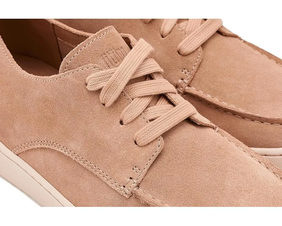 Туфли FitFlop Craft-Q Suede Lace-Up Moc Derby Loafers с технологией iQushion