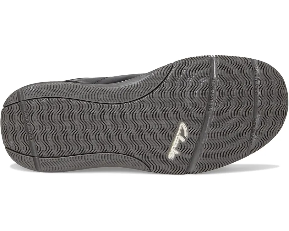 Кроссовки Clarks Townview Lace из премиальной кожи с противоскользящей подошвой