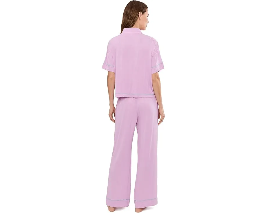 Пижамный набор HONEYDEW Sweet Solstice с коротким рукавом и воротником