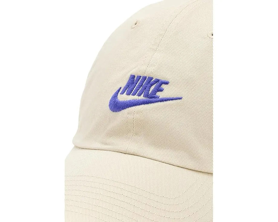 Бейсболка Nike Club Unstructured Futura Wash из мягкого хлопка