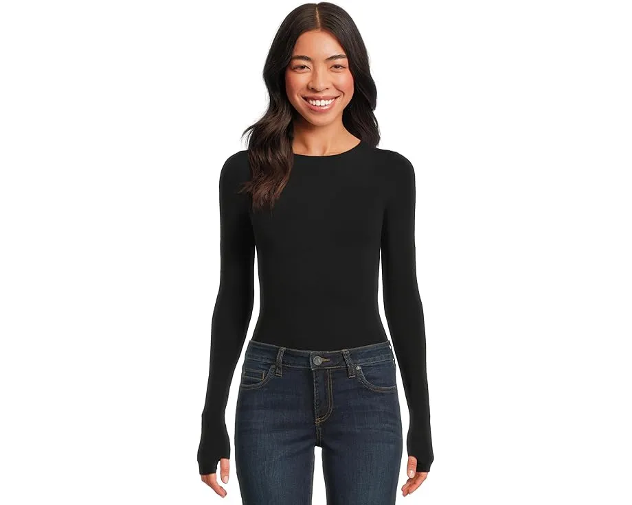 Боди Ballet с длинным рукавом и отверстиями для большого пальца от Commando