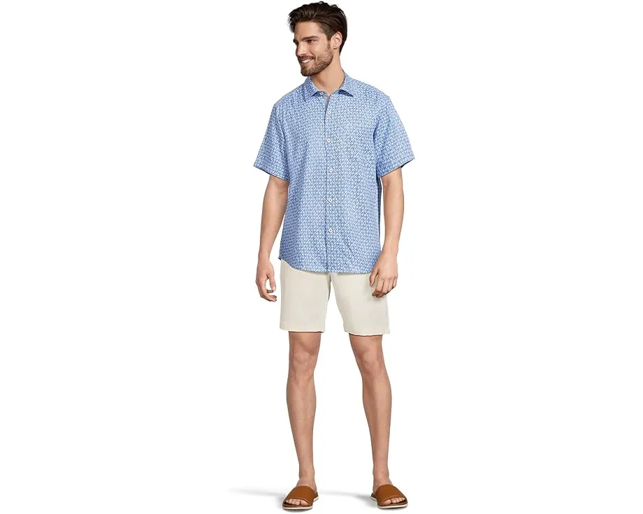 Шорты Tommy Bahama Chip Shot 9 с влагоотводящей тканью UPF 30