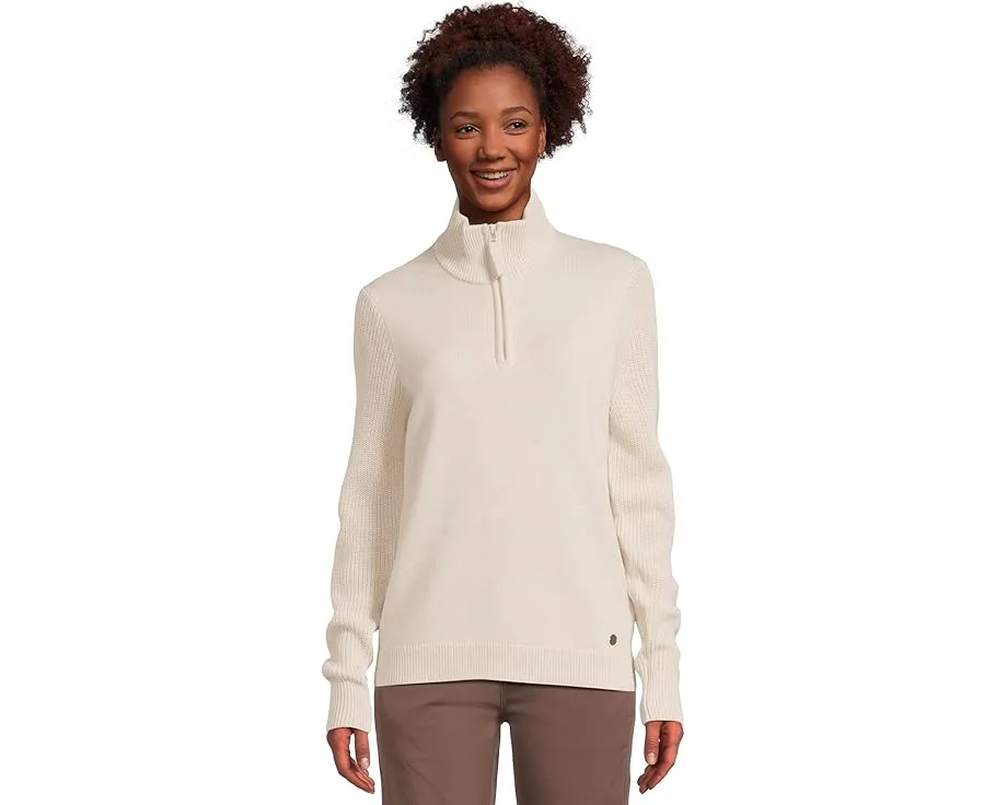 Royal Robbins свитер Westlands 1/4 Zip из смеси шерсти мериноса и переработанного полиэстера