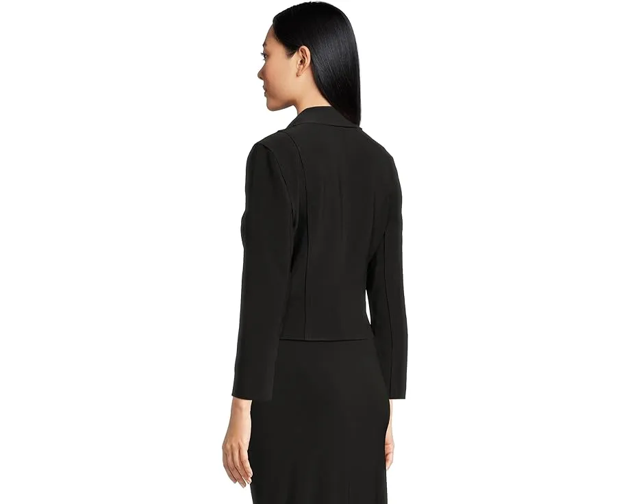 Короткое жакет Girl Jacket от Norma Kamali с воротником и молнией