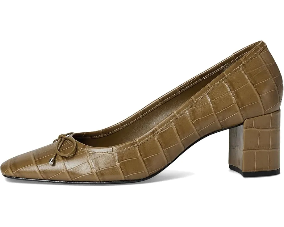 Туфли Schutz Arissa на устойчивом каблуке с квадратным носком и бантом