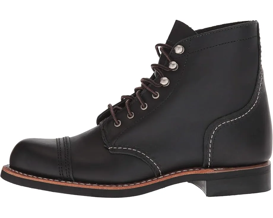 Кожаные ботинки Iron Ranger от Red Wing Heritage с подошвой Vibram и конструкцией Goodyear
