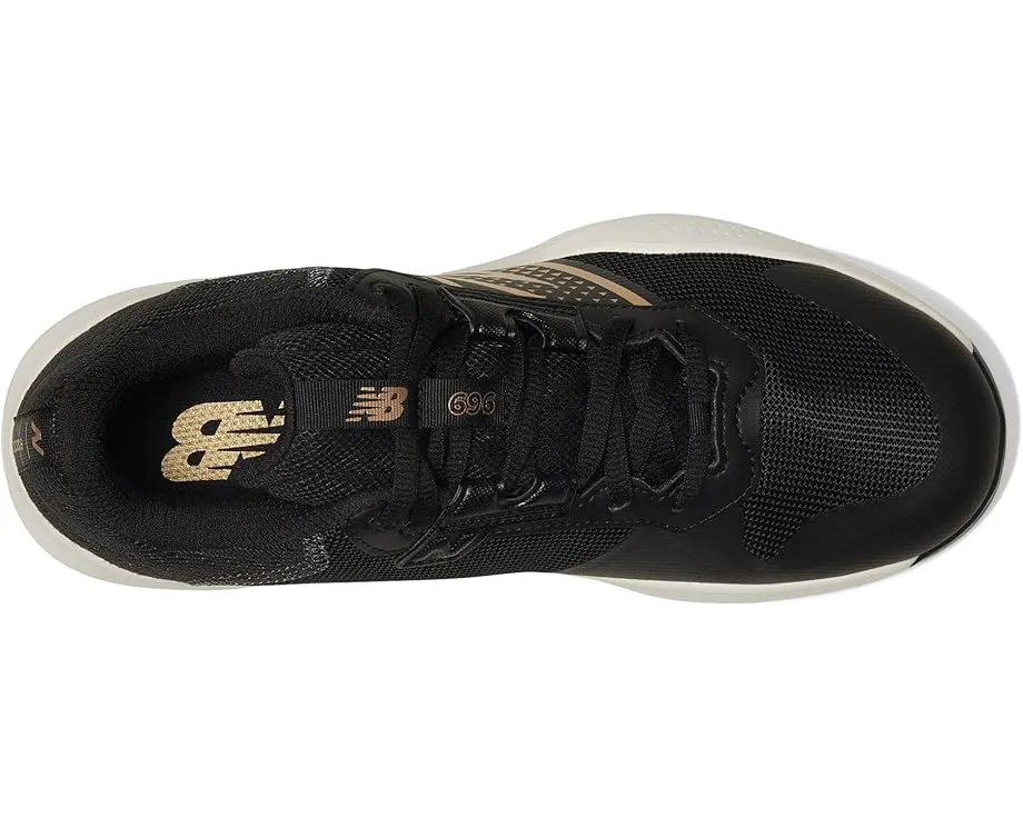 Теннисные кроссовки New Balance 696v6 с легким дизайном и немаркой подошвой NDurance